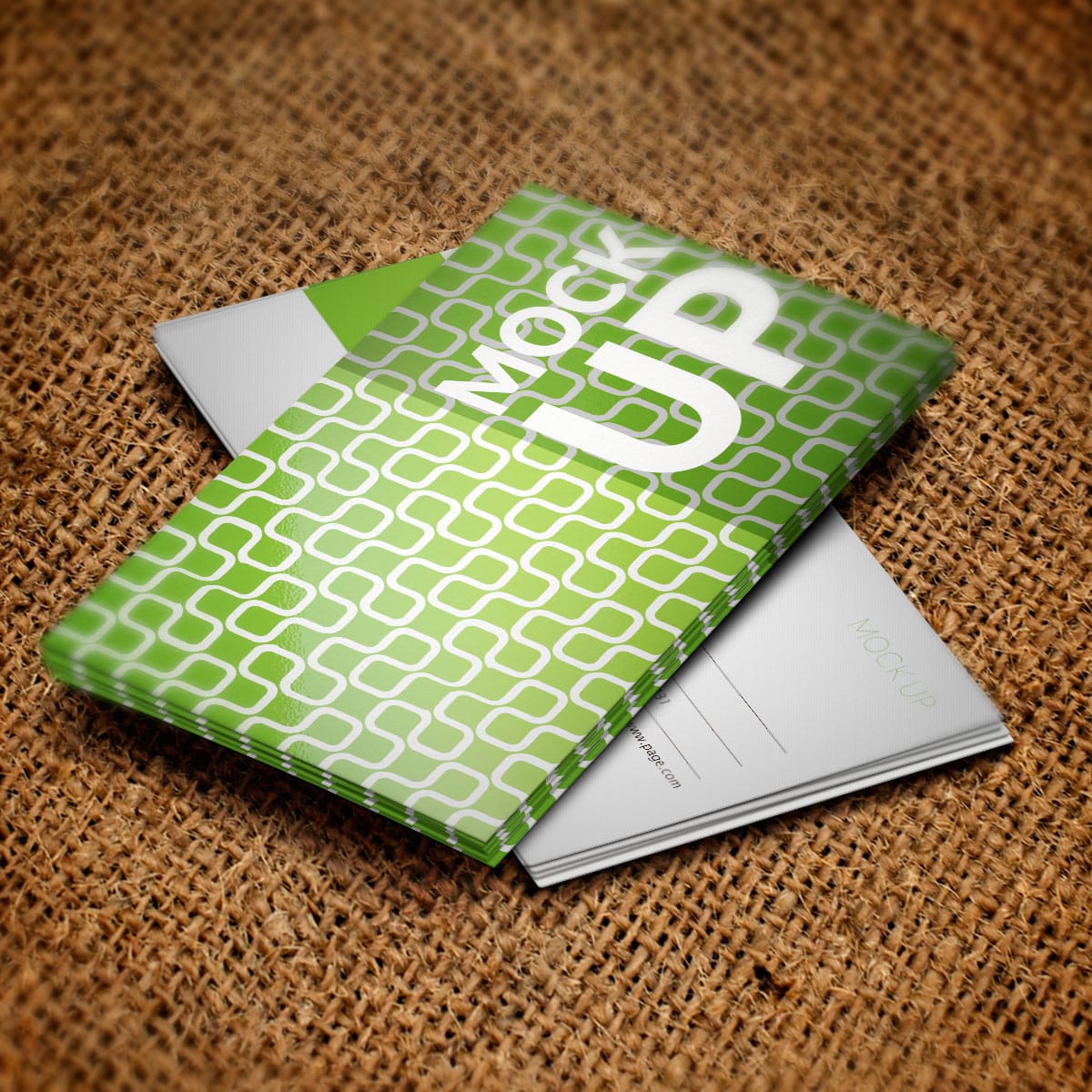 Psd Business Card Green - Image 2
